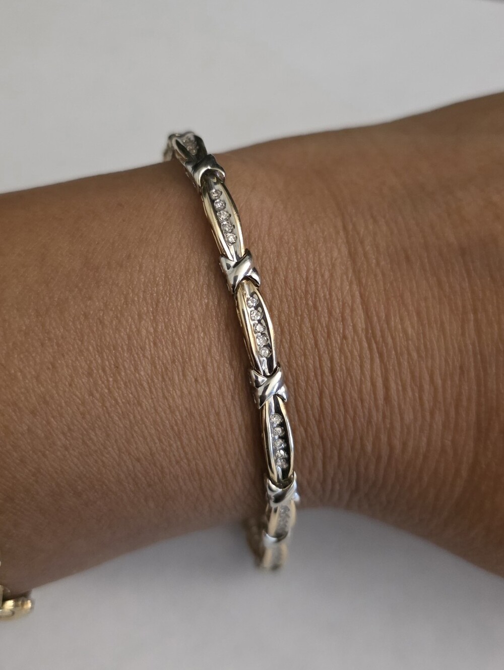 14k Gold Diamond Bracelet